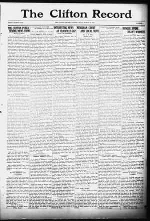 The Clifton Record (Clifton, Tex.), Vol. 38, No. 3, Ed. 1 Friday, March 18, 1932