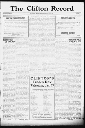 The Clifton Record (Clifton, Tex.), Vol. 37, No. 45, Ed. 1 Friday, January 8, 1932