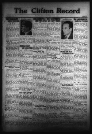 The Clifton Record (Clifton, Tex.), Vol. 41, No. 47, Ed. 1 Friday, January 17, 1936