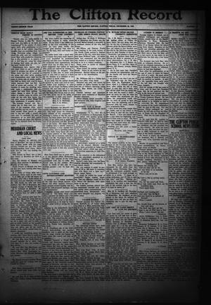 The Clifton Record (Clifton, Tex.), Vol. 38, No. 43, Ed. 1 Friday, December 23, 1932