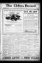 Thumbnail image of item number 1 in: 'The Clifton Record (Clifton, Tex.), Vol. 27, No. 10, Ed. 1 Friday, May 20, 1921'.