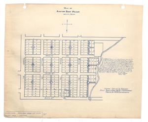 Map of South Side Place, Abilene, Texas.