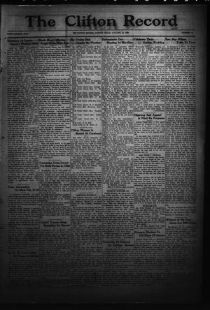 The Clifton Record (Clifton, Tex.), Vol. 38, No. 46, Ed. 1 Friday, January 13, 1933
