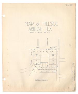 Map of Hillside, Abilene, Texas. [#2]