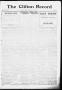 Newspaper: The Clifton Record (Clifton, Tex.), Vol. 37, No. 25, Ed. 1 Friday, Au…