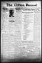 Newspaper: The Clifton Record (Clifton, Tex.), Vol. 40, No. 3, Ed. 1 Friday, Mar…