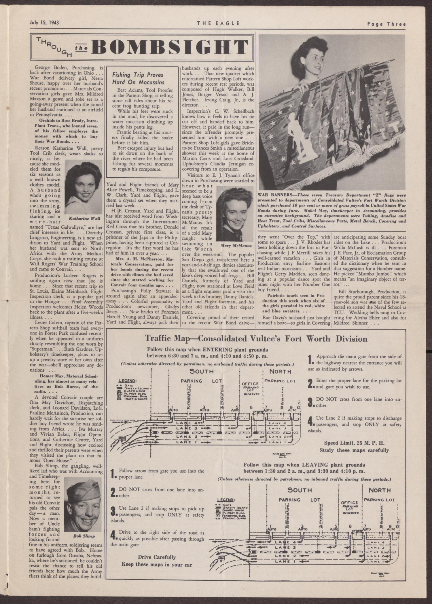 The Eagle, Volume 2, Number 11, Thursday, July 15, 1943
                                                
                                                    [Sequence #]: 3 of 4
                                                