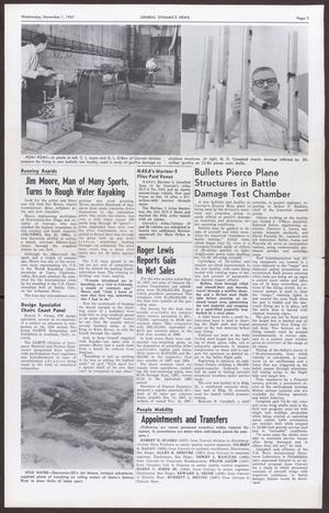 General Dynamics News, Volume 20, Number 22, November 1, 1967