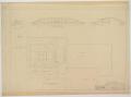 Technical Drawing: School Building Addition, Mentone, Texas: Roof Framing Plan