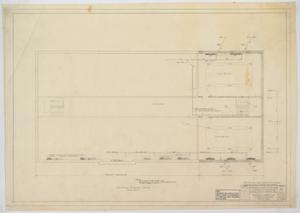 Primary view of object titled 'High School Building Addition, Merkel, Texas: Second Floor Plan'.