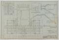 Thumbnail image of item number 1 in: 'High School Building, McCamey, Texas: First Floor Framing Plan'.