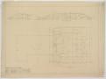 Thumbnail image of item number 2 in: 'School Building Addition, Mentone, Texas: Roof Plan'.