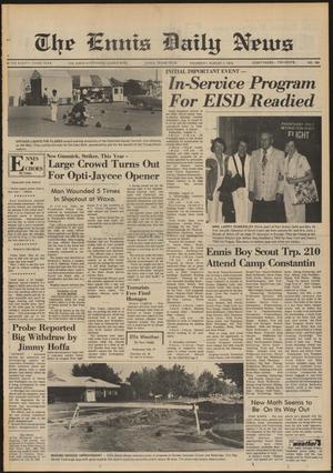 The Ennis Daily News (Ennis, Tex.), Vol. 83, No. 186, Ed. 1 Thursday, August 7, 1975