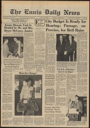 The Ennis Daily News (Ennis, Tex.), Vol. 83, No. 197, Ed. 1 Tuesday, August 19, 1975