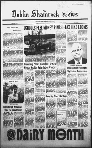 Primary view of object titled 'The Dublin Shamrock News (Dublin, Tex.), Vol. 1, No. 48, Ed. 1 Sunday, June 12, 1977'.