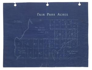 [Map of] Fair Park Acres