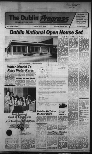 The Dublin Progress (Dublin, Tex.), Vol. 91, No. 5, Ed. 1 Thursday, July 6, 1978