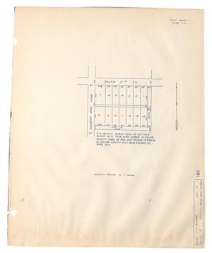 [Map of] R. S. Highs Subdivision of Lot Number 4, Block Number 2, Fair Park Acres in Taylor County, Texas as per Map of Same of Record in Taylor County Plot Book Records Volume 1, Page 214