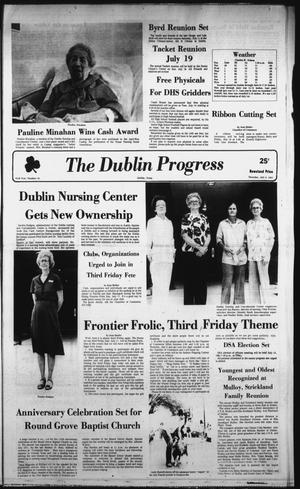 The Dublin Progress (Dublin, Tex.), Vol. 93, No. 49, Ed. 1 Thursday, July 9, 1981