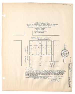 W. Rely's Subdivision of Lots 18, 19 and 20, in Block Number 1 of Heyck's Subdivision of Lot Number 1, Block 25, Harris Addition to the City of Abilene, Taylor County, Texas.