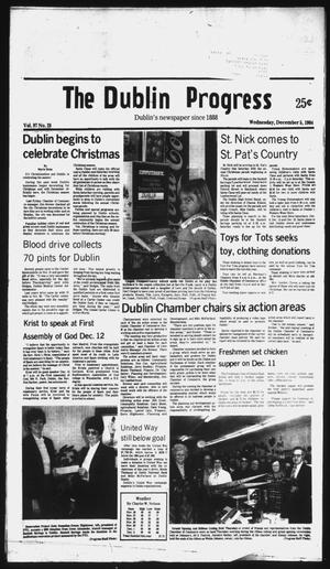 The Dublin Progress (Dublin, Tex.), Vol. 97, No. 28, Ed. 1 Wednesday, December 5, 1984