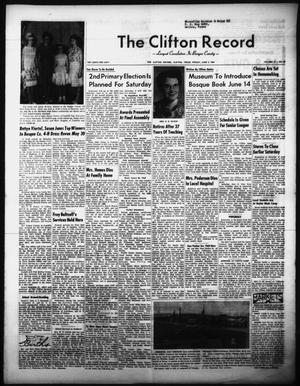 Primary view of object titled 'The Clifton Record (Clifton, Tex.), Vol. 70, No. 20, Ed. 1 Friday, June 5, 1964'.