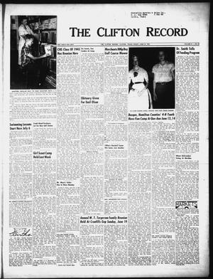 The Clifton Record (Clifton, Tex.), Vol. 61, No. 21, Ed. 1 Friday, June 24, 1955