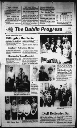 The Dublin Progress (Dublin, Tex.), Vol. 93, No. 36, Ed. 1 Thursday, April 9, 1981