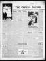Newspaper: The Clifton Record (Clifton, Tex.), Vol. 61, No. 20, Ed. 1 Friday, Ju…