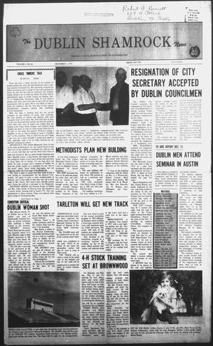 Primary view of object titled 'The Dublin Shamrock News (Dublin, Tex.), Vol. 1, No. 20, Ed. 1 Thursday, December 2, 1976'.