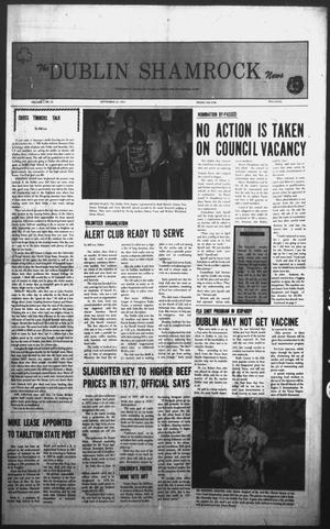 The Dublin Shamrock News (Dublin, Tex.), Vol. 1, No. 10, Ed. 1 Thursday, September 23, 1976