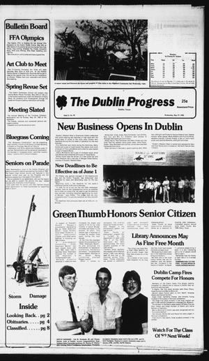 Primary view of object titled 'The Dublin Progress (Dublin, Tex.), Vol. 94, No. 42, Ed. 1 Wednesday, May 19, 1982'.