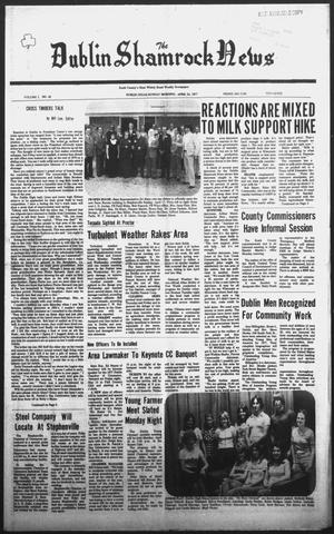 The Dublin Shamrock News (Dublin, Tex.), Vol. 1, No. 42, Ed. 1 Sunday, April 24, 1977