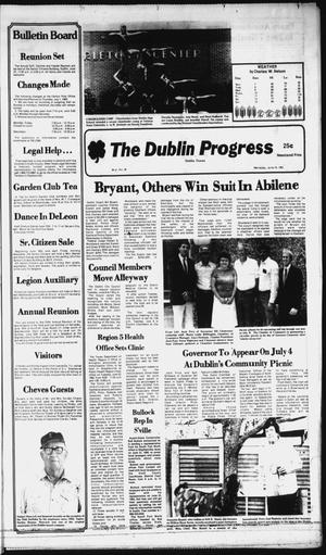 The Dublin Progress (Dublin, Tex.), Vol. 94, No. 46, Ed. 1 Wednesday, June 16, 1982