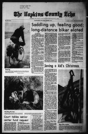 The Hopkins County Echo (Sulphur Springs, Tex.), Vol. 103, No. 48, Ed. 1 Friday, December 1, 1978