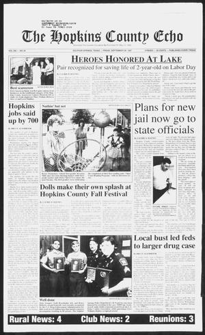 Primary view of object titled 'The Hopkins County Echo (Sulphur Springs, Tex.), Vol. 202, No. 39, Ed. 1 Friday, September 26, 1997'.