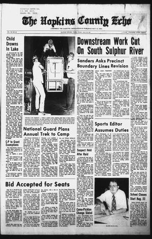 The Hopkins County Echo (Sulphur Springs, Tex.), Vol. 102, No. 30, Ed. 1 Friday, July 29, 1977