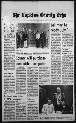 The Hopkins County Echo (Sulphur Springs, Tex.), Vol. 108, No. 22, Ed. 1 Friday, June 3, 1983