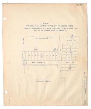 Map of the Susie Pace Addition to the city of Abilene, Texas [#2]