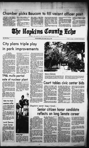 The Hopkins County Echo (Sulphur Springs, Tex.), Vol. 105, No. 20, Ed. 1 Friday, May 16, 1980