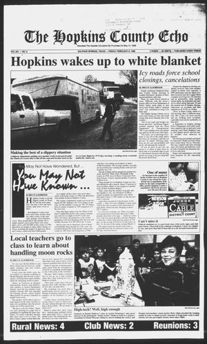The Hopkins County Echo (Sulphur Springs, Tex.), Vol. 201, No. 6, Ed. 1 Friday, February 9, 1996