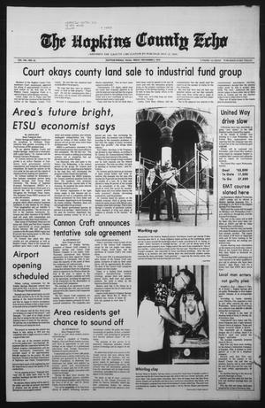 The Hopkins County Echo (Sulphur Springs, Tex.), Vol. 104, No. 44, Ed. 1 Friday, November 2, 1979