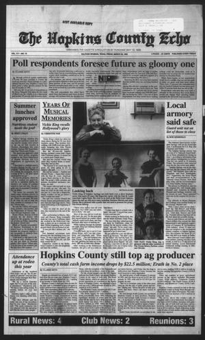 The Hopkins County Echo (Sulphur Springs, Tex.), Vol. 117, No. 12, Ed. 1 Friday, March 20, 1992