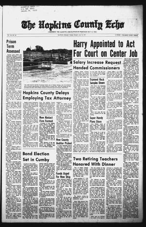 The Hopkins County Echo (Sulphur Springs, Tex.), Vol. 102, No. 28, Ed. 1 Friday, July 15, 1977