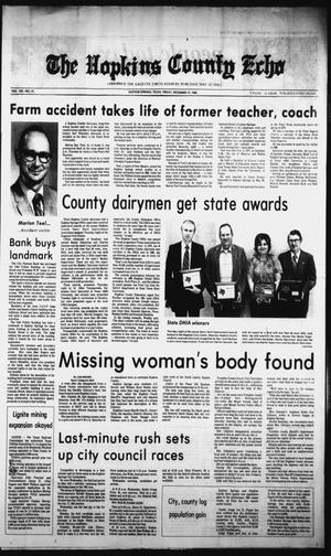 The Hopkins County Echo (Sulphur Springs, Tex.), Vol. 105, No. 51, Ed. 1 Friday, December 19, 1980