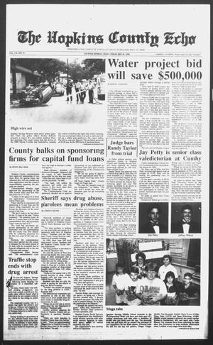The Hopkins County Echo (Sulphur Springs, Tex.), Vol. 114, No. 21, Ed. 1 Friday, May 26, 1989