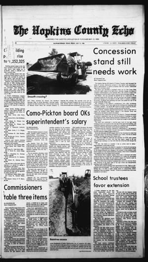 The Hopkins County Echo (Sulphur Springs, Tex.), Vol. 110, No. 28, Ed. 1 Friday, July 12, 1985