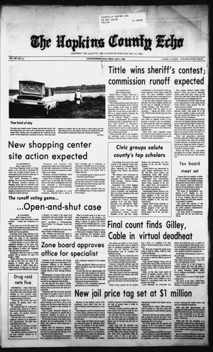 The Hopkins County Echo (Sulphur Springs, Tex.), Vol. 105, No. 19, Ed. 1 Friday, May 9, 1980