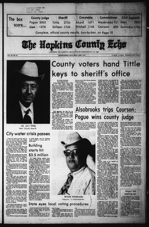 The Hopkins County Echo (Sulphur Springs, Tex.), Vol. 103, No. 23, Ed. 1 Friday, June 9, 1978