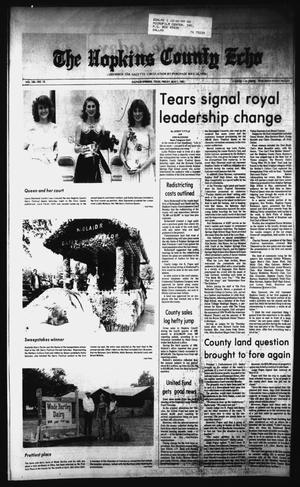 The Hopkins County Echo (Sulphur Springs, Tex.), Vol. 106, No. 18, Ed. 1 Friday, May 1, 1981